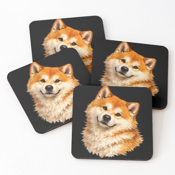Item preview, Akita Inu Quiet Confidence – Realistic Dog Art designed and sold by TheJoyfulPen.