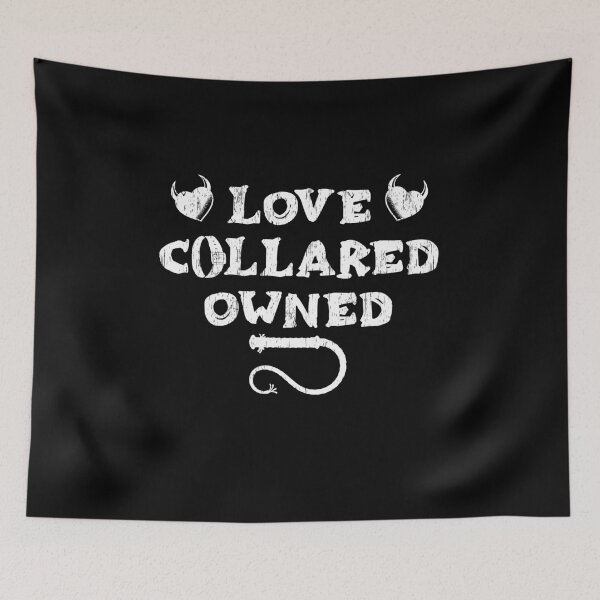 Item preview, Love Collared Owned Dog Lover Gift designed and sold by Barnissim.