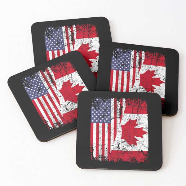 Item preview, Canadian Roots | Half American Flag | Canada designed and sold by Goleon12.
