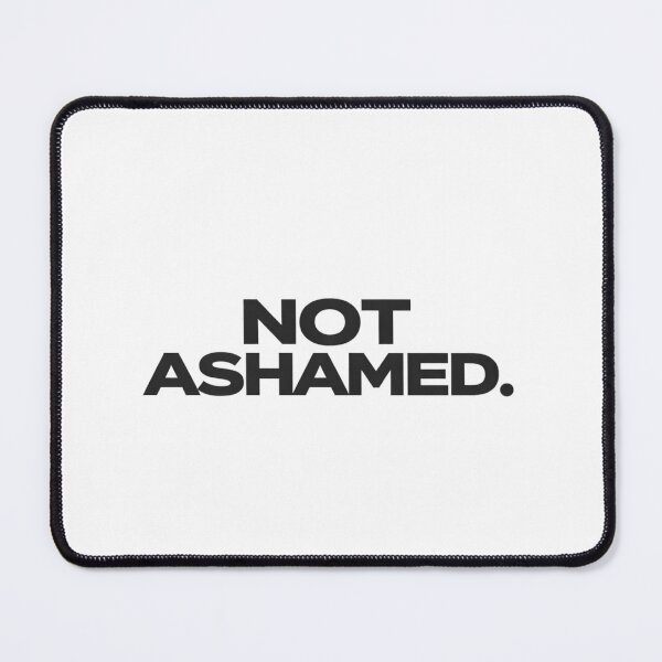 Item preview, Not Ashamed – Romans 1:16 Christian Faith Declaration designed and sold by astersgraphics.