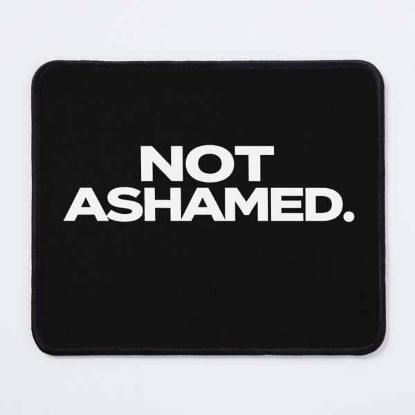 Item preview, Not Ashamed – Romans 1:16 Christian Faith Declaration Shirt designed and sold by astersgraphics.