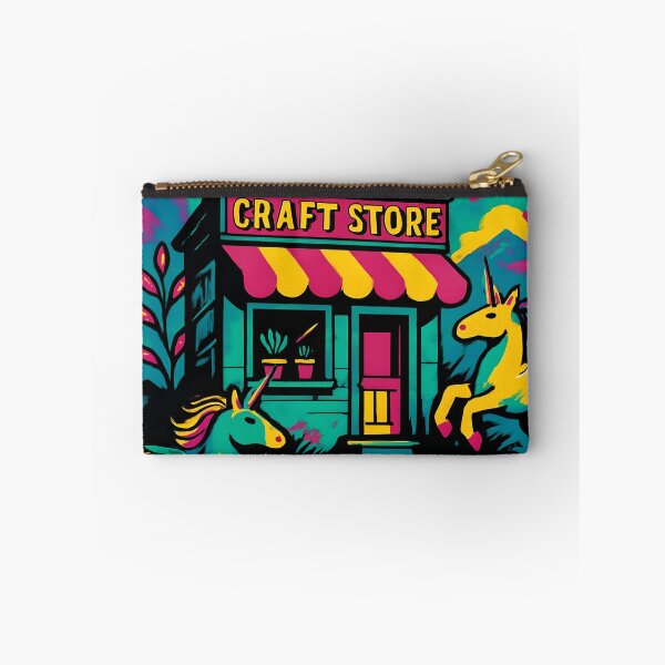 Item preview, Craft store fantasy unicorns rainbow sewing quilting knitting crochet designed and sold by BigMRanch.