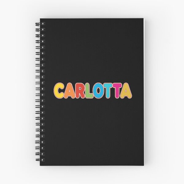 Item preview, ❤️ Carlotta Personalized Name Wavy Retro Shirt, Coffee Mug, Sticker Gift designed and sold by HelixPedia.