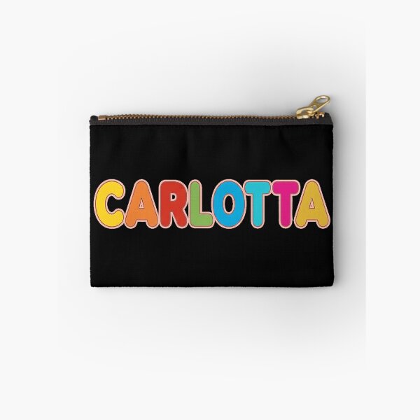 Item preview, ❤️ Carlotta Personalized Name Wavy Retro Shirt, Coffee Mug, Sticker Gift designed and sold by HelixPedia.