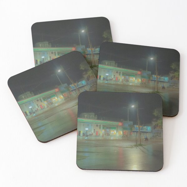 Item preview, Gas Station at Night designed and sold by Antonio Iván.