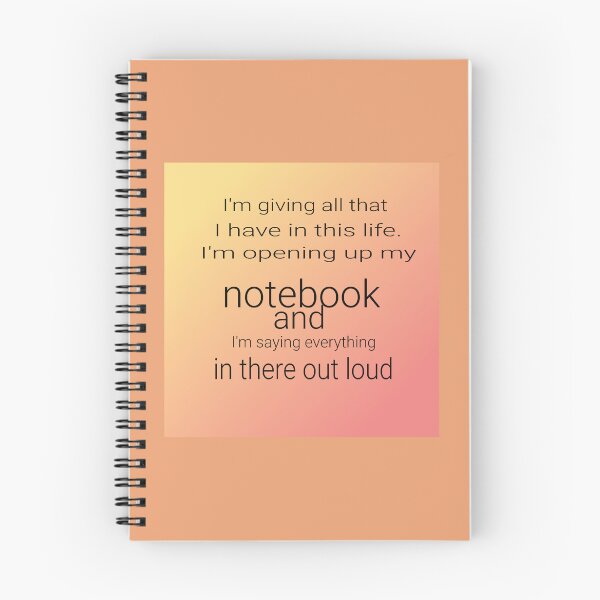 Item preview,  Spiral Notebooks  designed and sold by UNIQUE+   DESIGN.