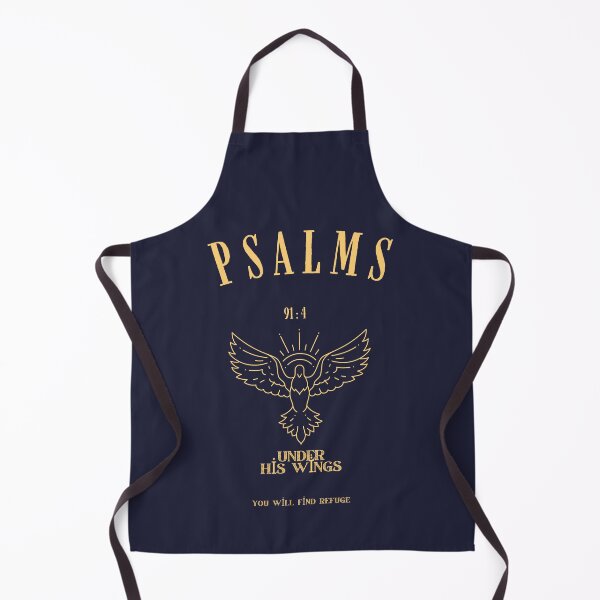 Item preview, Psalm 91:4 Under His Wings - Christian Bible Verse Faith Art designed and sold by birleşik zevkler.