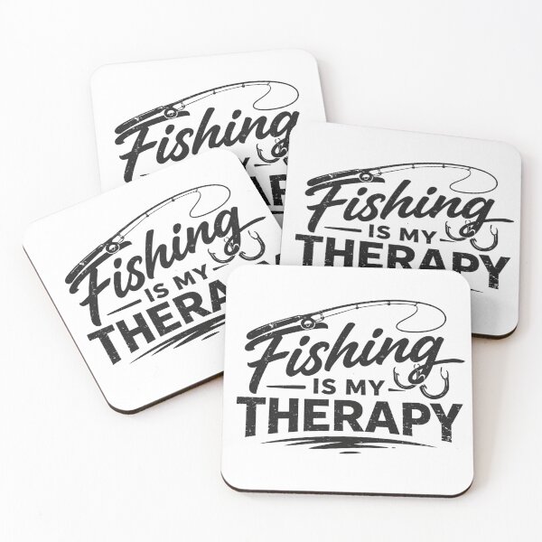 Item preview, Fishing Is My Therapy designed and sold by GeaSupplyStudio.