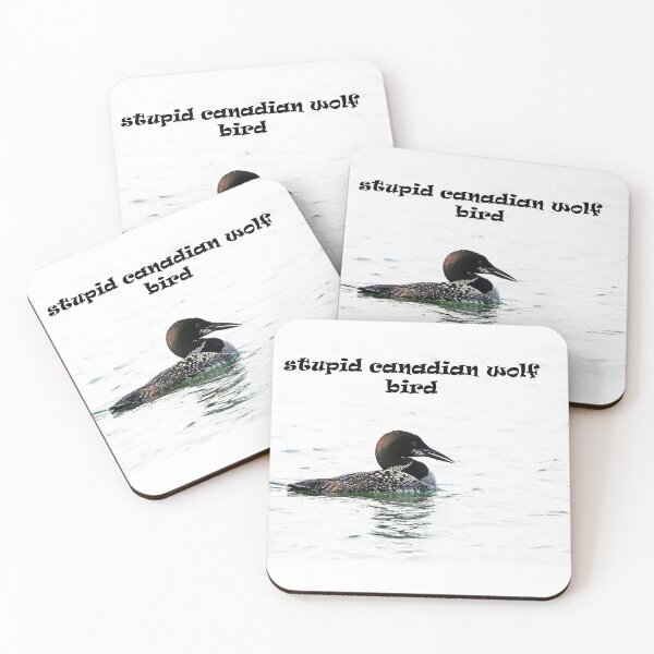 Item preview, Stupid Canadian Wolf Bird designed and sold by Deb Oppermann.