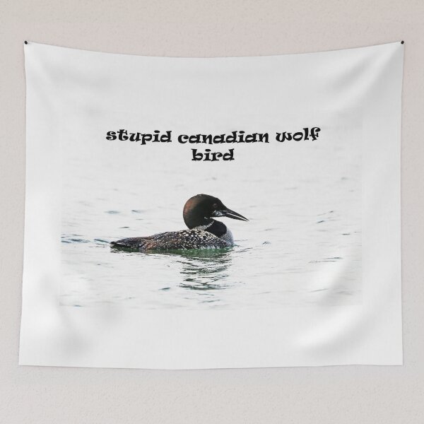 Item preview, Stupid Canadian Wolf Bird designed and sold by Deb Oppermann.