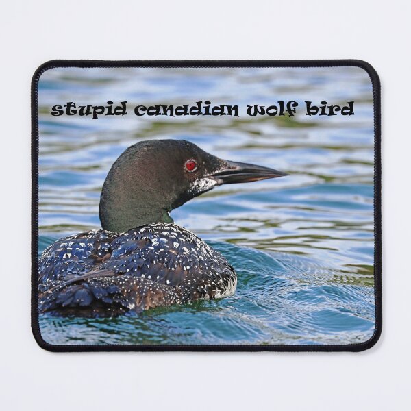 Item preview, Stupid Canadian Wolf Bird II designed and sold by Deb Oppermann.