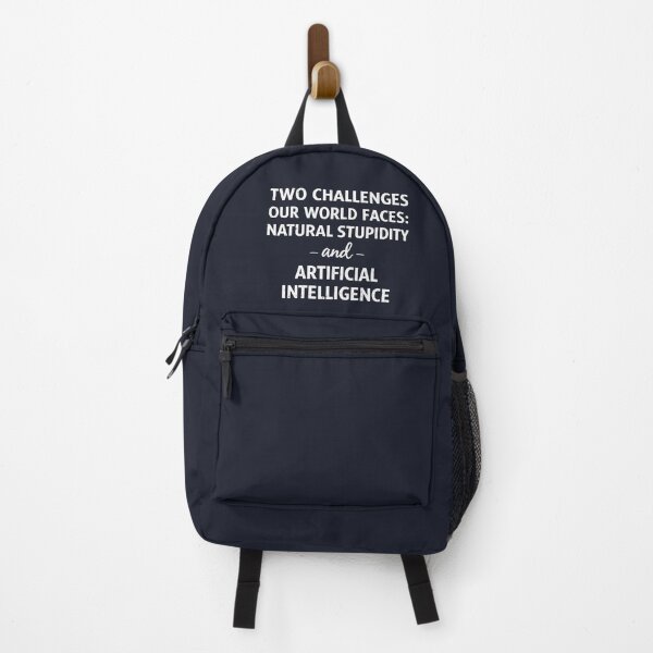 Item preview, AI Natural Human Stupidity Warning designed and sold by HowToCanadian.