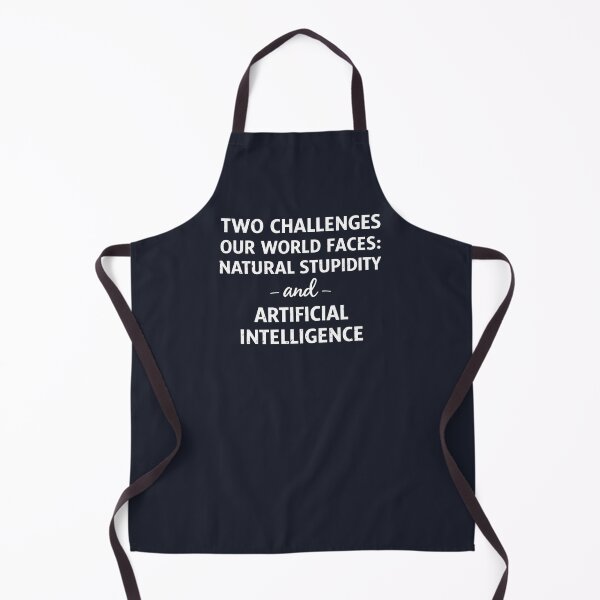 Item preview, AI Natural Human Stupidity Warning designed and sold by HowToCanadian.