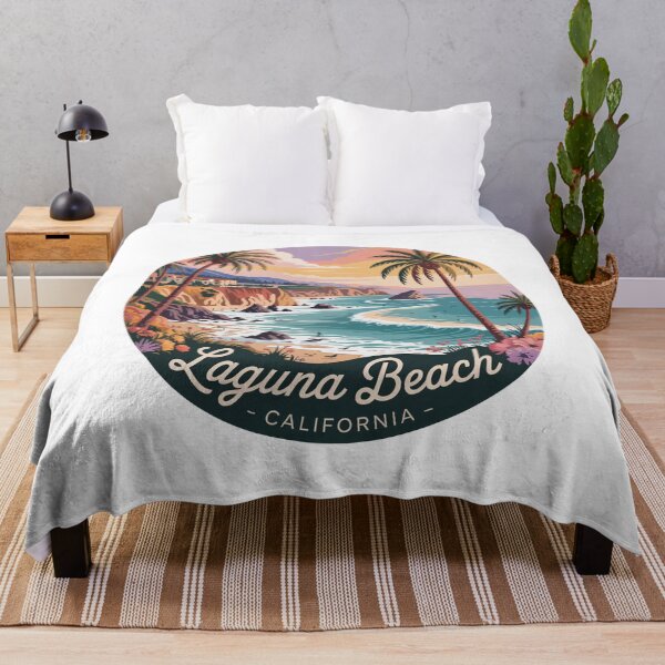 Item preview, Laguna Beach Coastal Cliffs at Sunset: California Art designed and sold by CircinusStore.