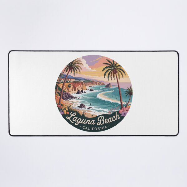 Item preview, Laguna Beach Coastal Cliffs at Sunset: California Art designed and sold by CircinusStore.
