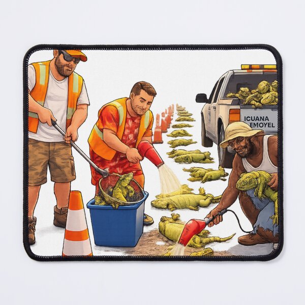 Item preview, Cold time in Florida for iguanas designed and sold by FoxstarRavas.