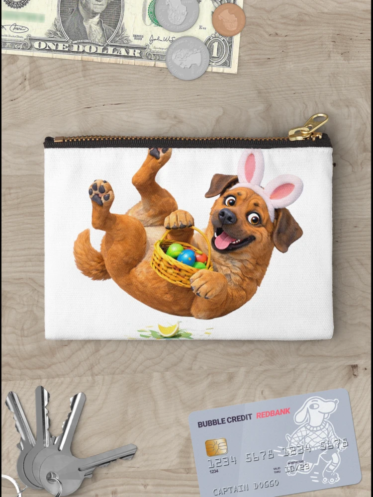 Thumbnail 3 of 4, Zipper Pouch, Easter Rhodesian Ridgeback designed and sold by Sillytoe.