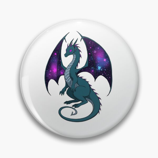 Artikelvorschau, Galaxieblauer Drache mit kosmischen Flügeln entworfen und verkauft von SOUFIANE1991.