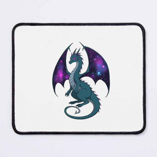 Item preview, Galaxy Blue Dragon with Cosmic Wings designed and sold by SOUFIANE1991.