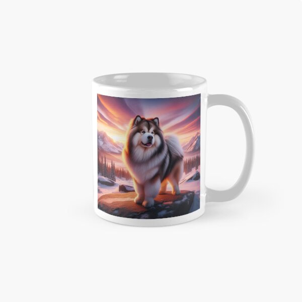 Item preview, Alaskan Malamute – Winter Wilderness Emblem designed and sold by Dogandesighn.