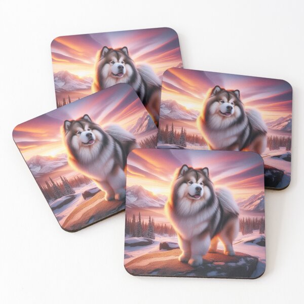 Item preview, Alaskan Malamute – Winter Wilderness Emblem designed and sold by Dogandesighn.