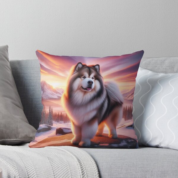 Item preview, Alaskan Malamute – Winter Wilderness Emblem designed and sold by Dogandesighn.