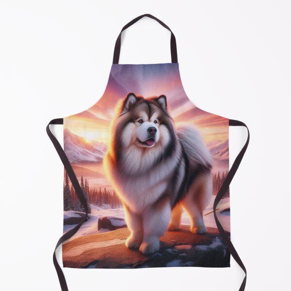 Item preview, Alaskan Malamute – Winter Wilderness Emblem designed and sold by Dogandesighn.