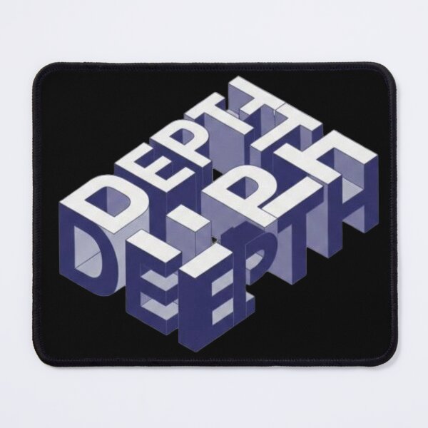 Item preview, Depth Over Hype Typography Design | Minimalist Success & Focus Motivation Quote designed and sold by SV-Creation.