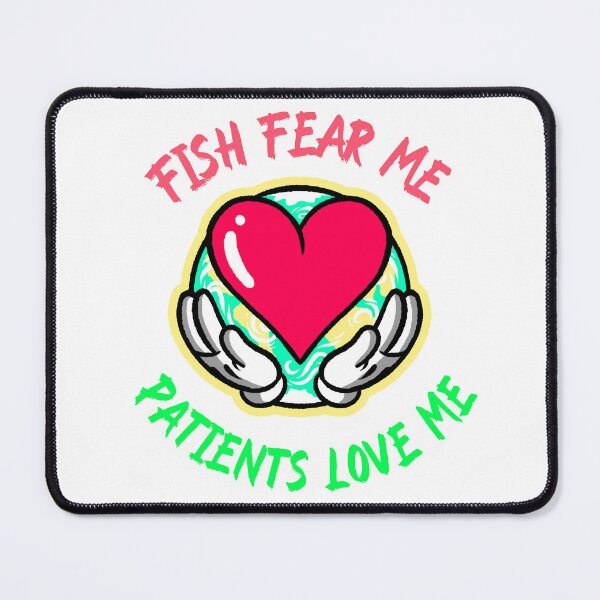 Item preview, Fish Fear Me Patients Love Me for Fishing Nurse designed and sold by BochTees.