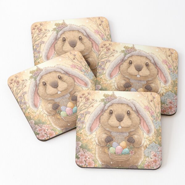 Item preview, Easter Bunny Beaver – Cute Spring designed and sold by apseen.