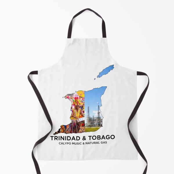 Item preview, Trinidad and Tobago Map Calypso Music and Natural Gas Art designed and sold by AbulailArt.