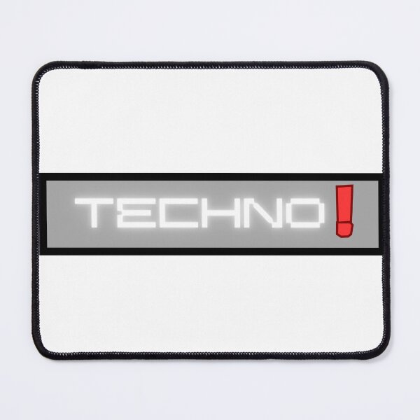 Item preview, Techno Neon Badge designed and sold by BigEleven.
