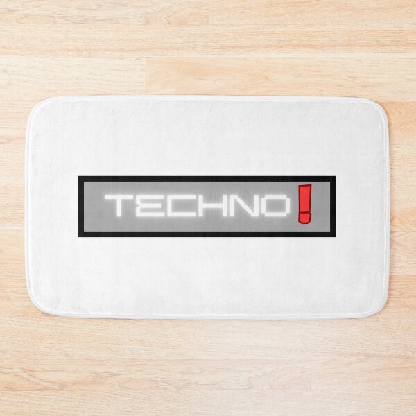 Item preview, Techno Neon Badge designed and sold by BigEleven.
