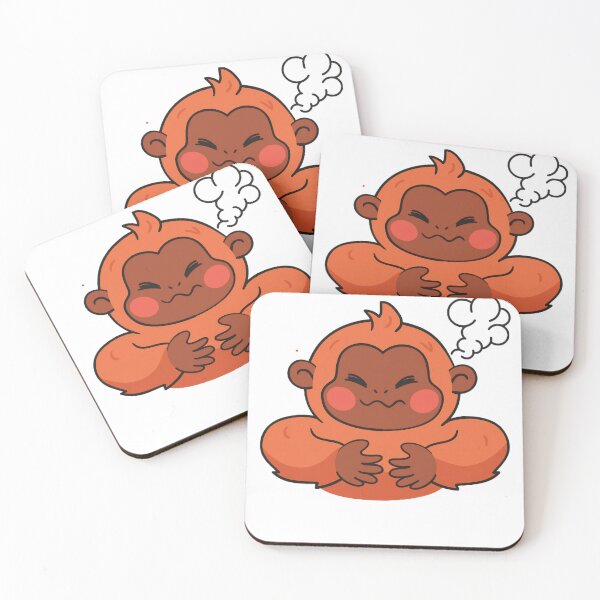 Item preview, Cute Angry Monkey Cartoon designed and sold by 1234saad.