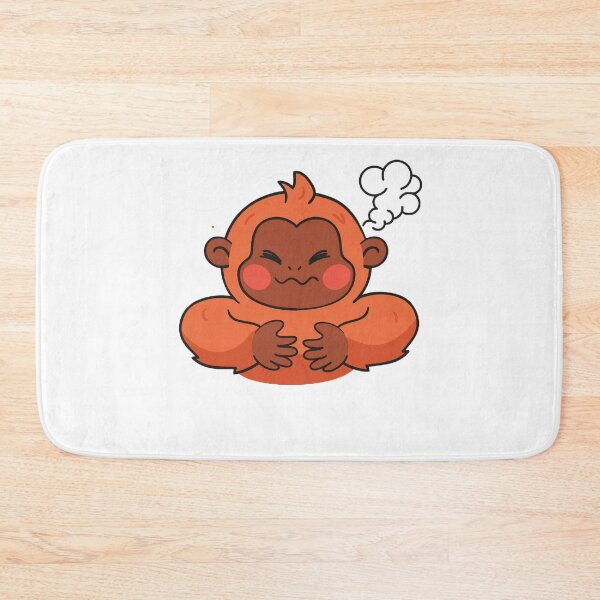 Item preview, Cute Angry Monkey Cartoon designed and sold by 1234saad.