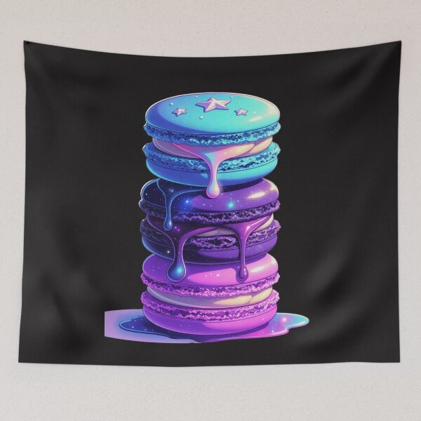 Item preview, Galaxy Macaron Drip Dream designed and sold by CoquetteLunaCo.