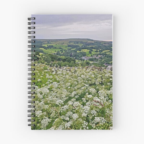 Item preview, Cow Parsley over Pateley Bridge designed and sold by Kat Simmons.