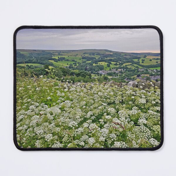 Item preview, Cow Parsley over Pateley Bridge designed and sold by Kat Simmons.