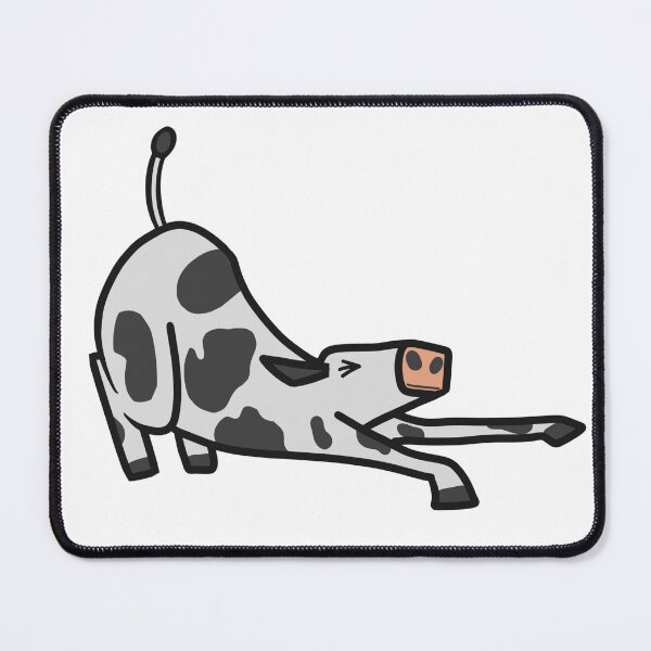 Item preview, Cow stretching designed and sold by BeefHamPoultry.
