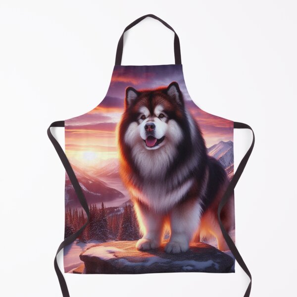 Item preview, alaskan malamute wilderness design designed and sold by Dogandesighn.
