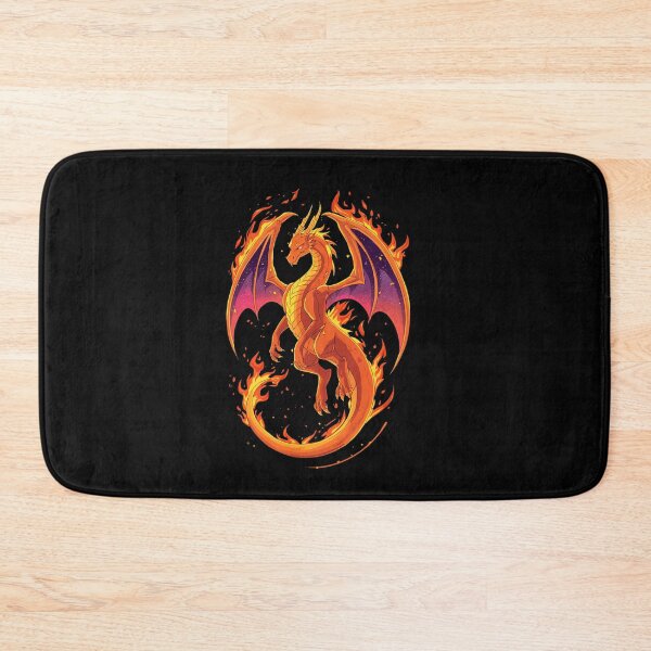 Item preview, Fire Dragon with Cosmic Wings designed and sold by SOUFIANE1991.