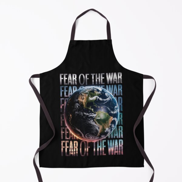 Item preview, Fear of War Earth Peace Anti-War Statement Design designed and sold by cabana.space.
