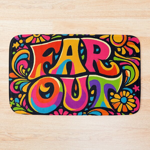Item preview, Far Out - Groovy 70s Psychedelic Retro Hippie Art designed and sold by Far Out Goods.