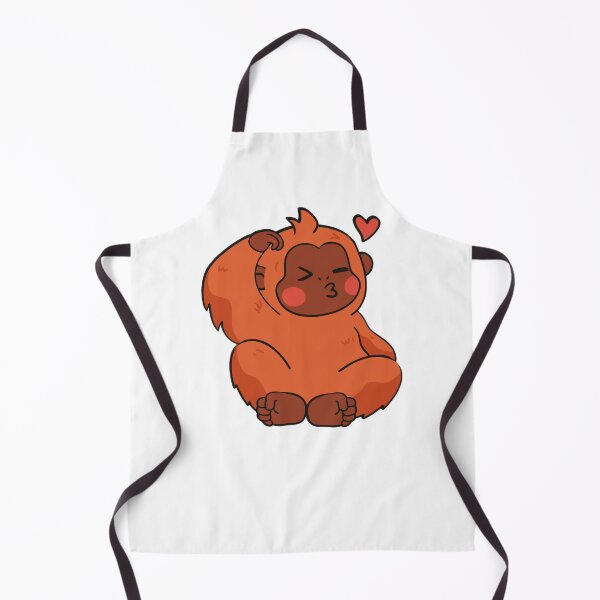 Item preview, Cute Monkey Blowing Kiss Cartoon designed and sold by 1234saad.