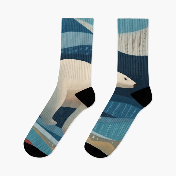 Item preview, Polar Bear in the Blue Arctic designed and sold by Branka Kodzoman.