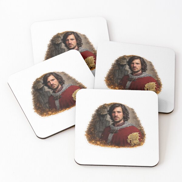 Item preview, Sir Gwaine Merlin Inspired Sticker – Camelot Knight Dragon Crest Fantasy Art designed and sold by clearsunnyday.