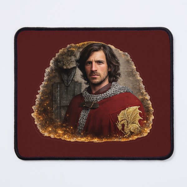 Item preview, Sir Gwaine Merlin Inspired Sticker – Camelot Knight Dragon Crest Fantasy Art designed and sold by clearsunnyday.