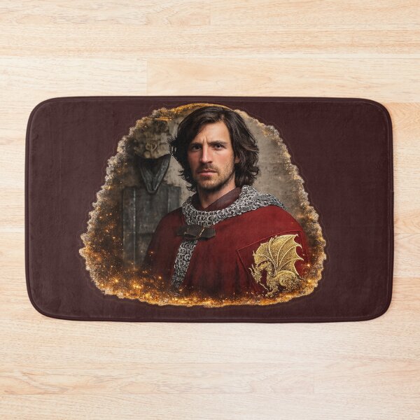 Item preview, Sir Gwaine Merlin Inspired Sticker – Camelot Knight Dragon Crest Fantasy Art designed and sold by clearsunnyday.