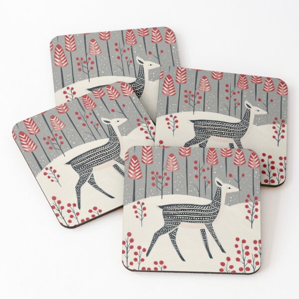 Item preview, Fawn in a Winter Landscape designed and sold by Branka Kodzoman.