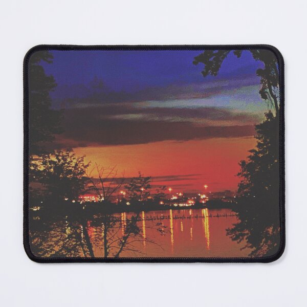 Item preview, Vibrant Sunset Over Water designed and sold by Artondra Hall.